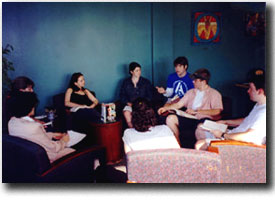 Book club meeting